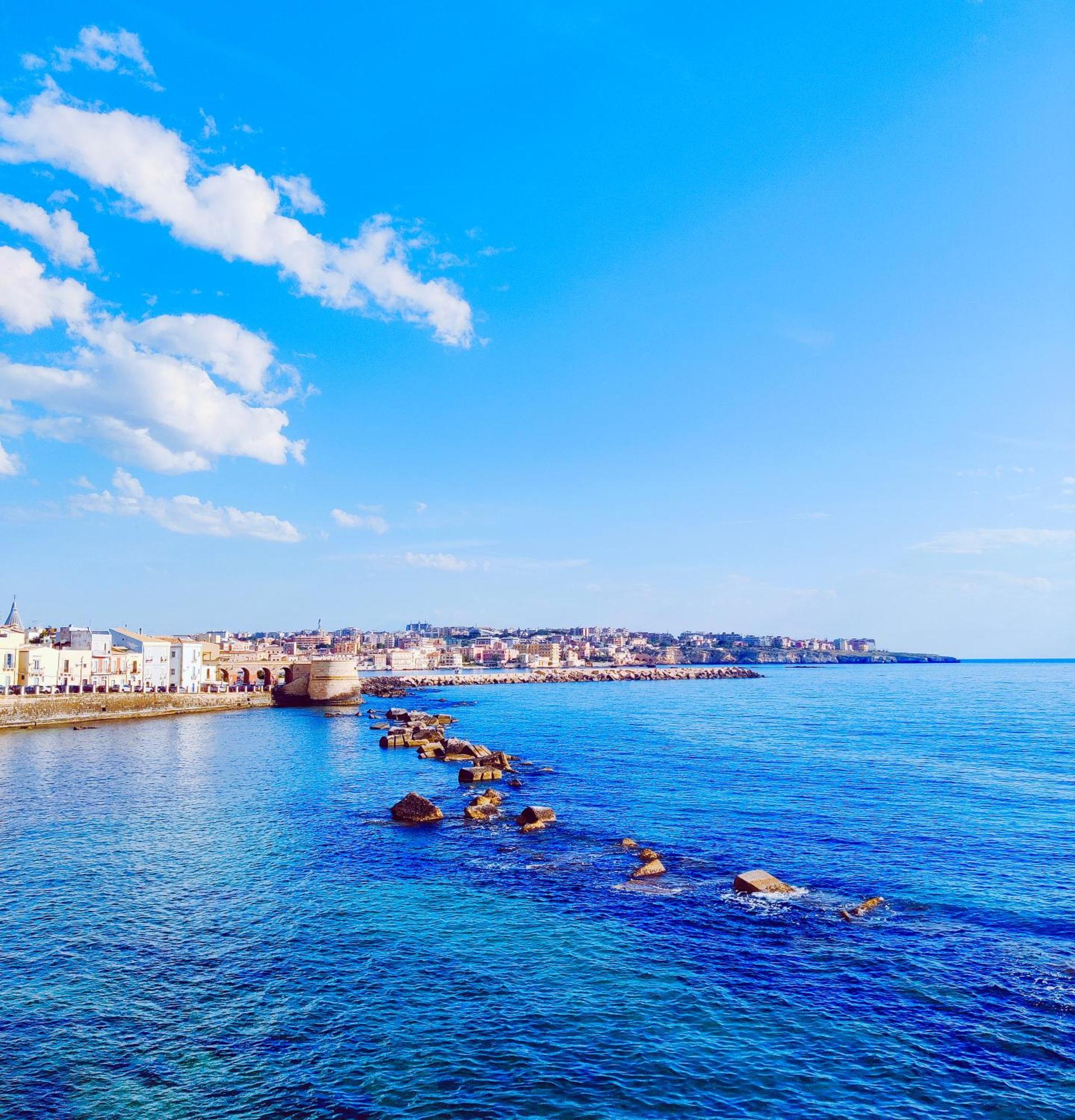 Вілла Salty Soul Sea View Ortigia Syracuse Екстер'єр фото
